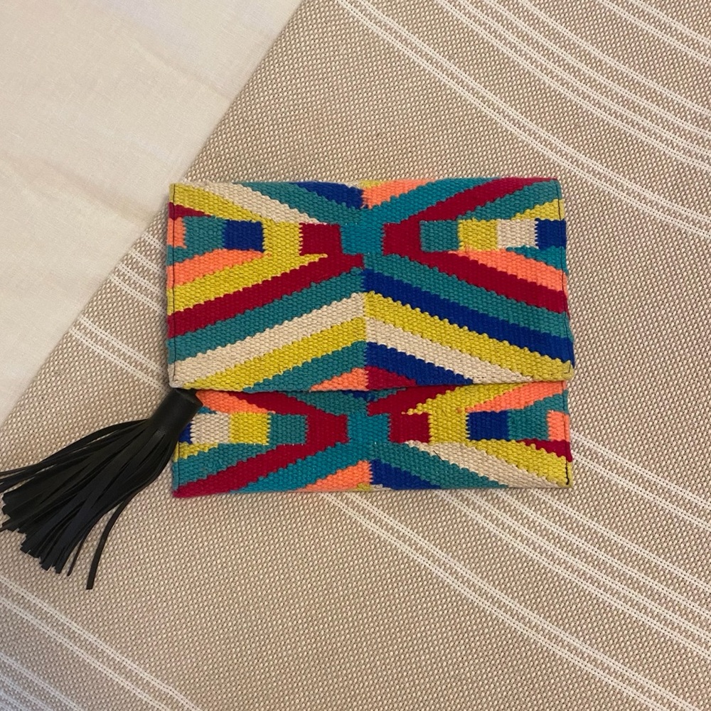 Rebecca Minkoff Woven Clutch